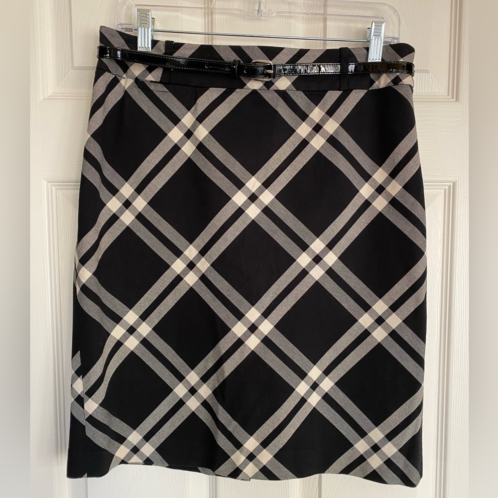 Talbots plaid skirt